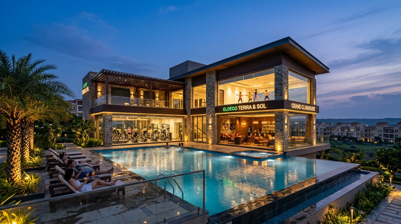 Grand Clubhouse at Eldeco Terra and Sol